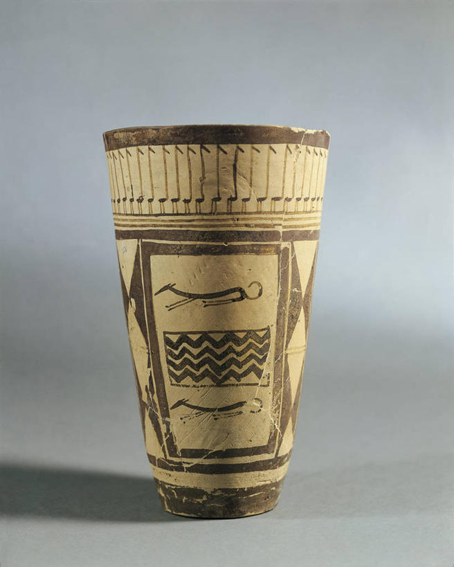 无人,竖图,花瓶,灰色背景,陶瓷制品,古代,一个,灰色,摄影,单个,灰猎犬,古代文明,美术工艺,彩图,影棚拍摄