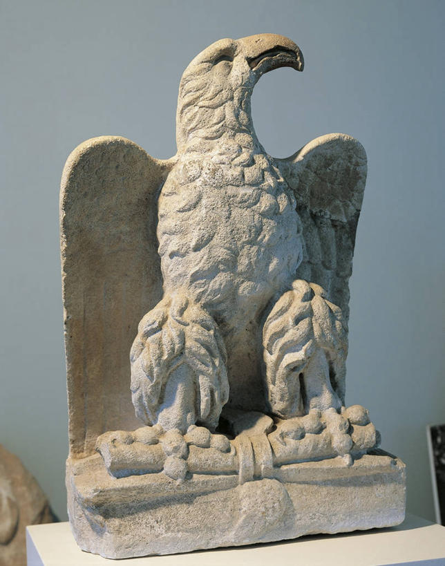 无人,竖图,鹰,雕塑,灰色背景,大理石,古罗马,古代,一个,灰色,摄影,单个,古典风格,美术工艺,彩图,影棚拍摄