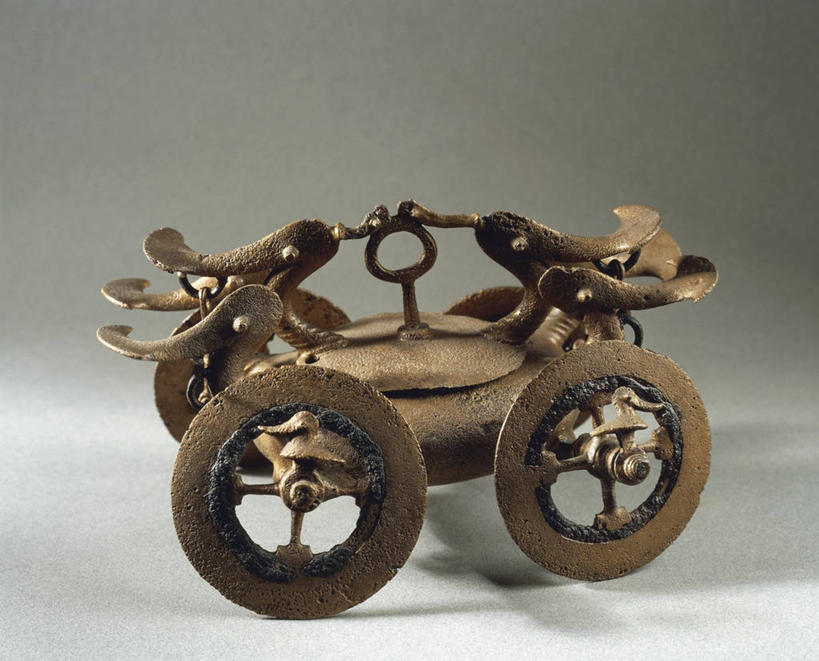 无人,横图,室内,特写,一个,车轮,摄影,单个,战车,青铜,古代文明,美术工艺,彩图,影棚拍摄,传统文化