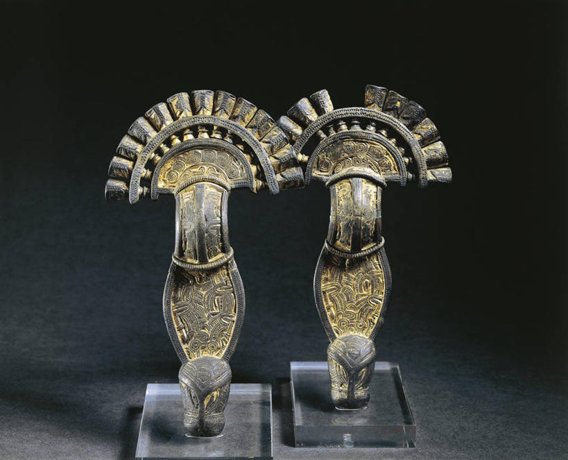 无人,横图,特写,珠宝,灰色背景,古代,两个,灰色,人体,摄影,腓骨,古代文明,美术工艺,彩图,影棚拍摄