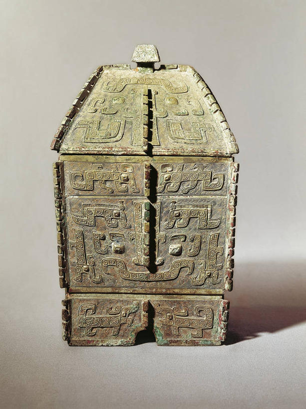 无人,竖图,灰色背景,历史,古代,一个,灰色,摄影,单个,青铜,古代文明,式样,美术工艺,彩图,影棚拍摄,商朝,雕刻术,过去