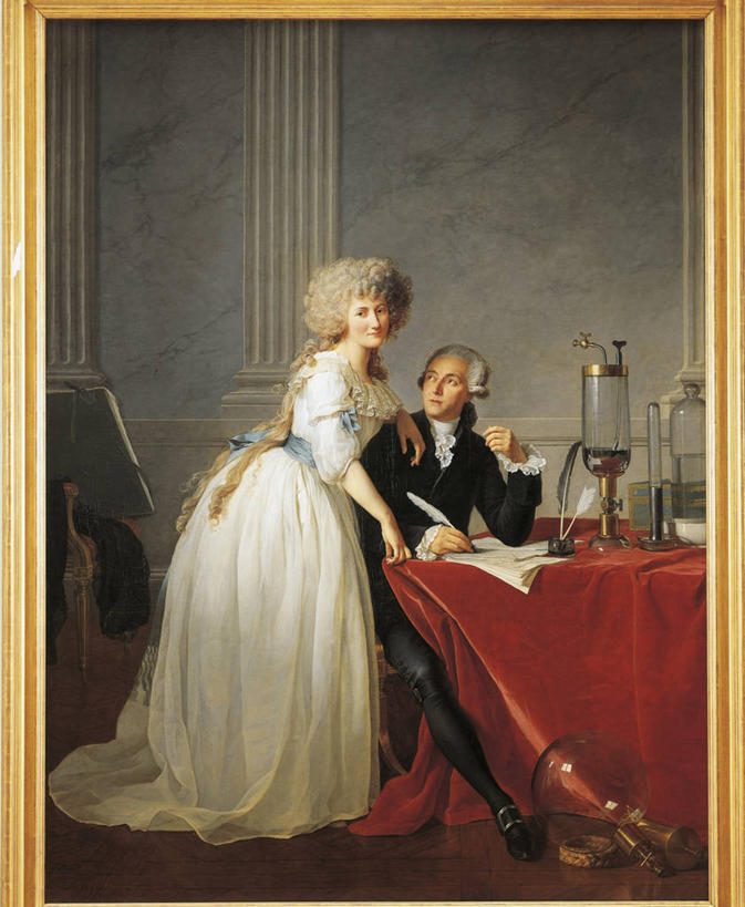 成年人,两个人,丈夫,妻子,站,坐,竖图,室内,绘画,桌子,相框,写,艺术,古典,文化,工艺品,靠,靠着,品味,搭,摄影,美术,高雅,搭着,肖像,18世纪,美学,化学家,异性恋,男人,女人,彩图,爱