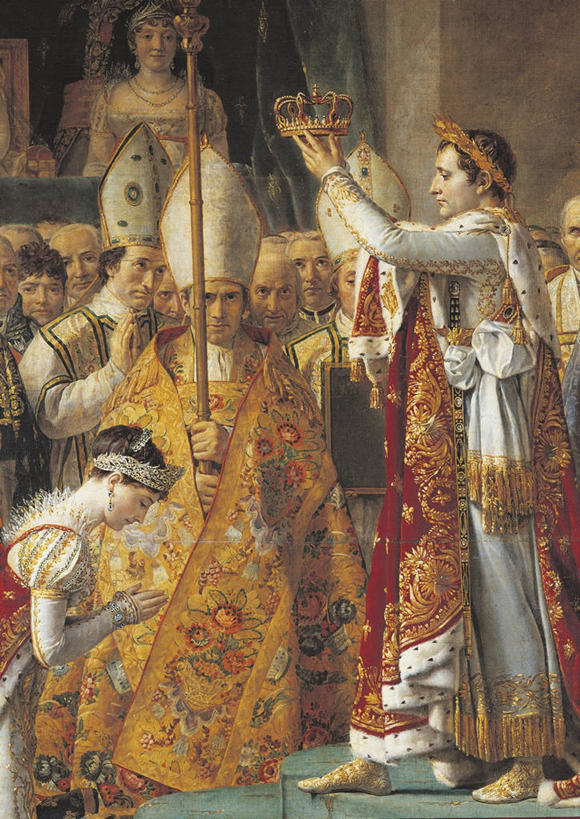 成年人,举,横图,竖图,室内,绘画,成功,巴黎圣母院,庆祝,艺术,许多人,古典,历史,文化,工艺品,品味,托,一群人,人体,宗教,美术,权威,高雅,基督教,皇后,美学,男人,女人,手臂,王冠,跪着,举起,举手,举着,向上举,向上伸,向上托,彩图,传统服装,大教堂,传统文化,加冕式