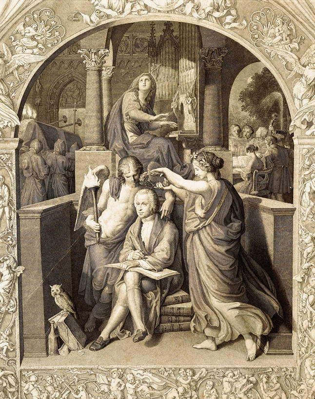 成年人,中年人,模特,站,坐,竖图,插画,室内,数码,科技,奥地利,维也纳,阴影,网络,首都,高光,几何,计算机图形,音乐,合成,图画,画,手势,虚构,幻想,灵感,保护,支撑,电脑合成图,数码合成图,合成图,漫画,莫扎特,写实,具体,具象,技能,中年男性,中年女性,模特儿,作曲家,彩图,打手势,古典乐