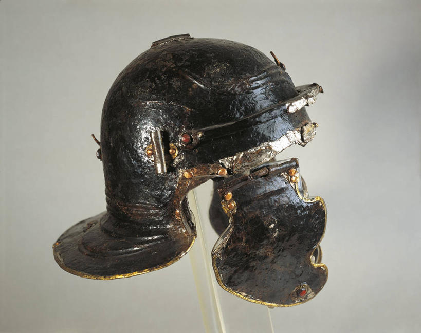 无人,横图,室内,白天,头盔,历史,古代,一个,摄影,单个,保护,古代文明,美术工艺,彩图