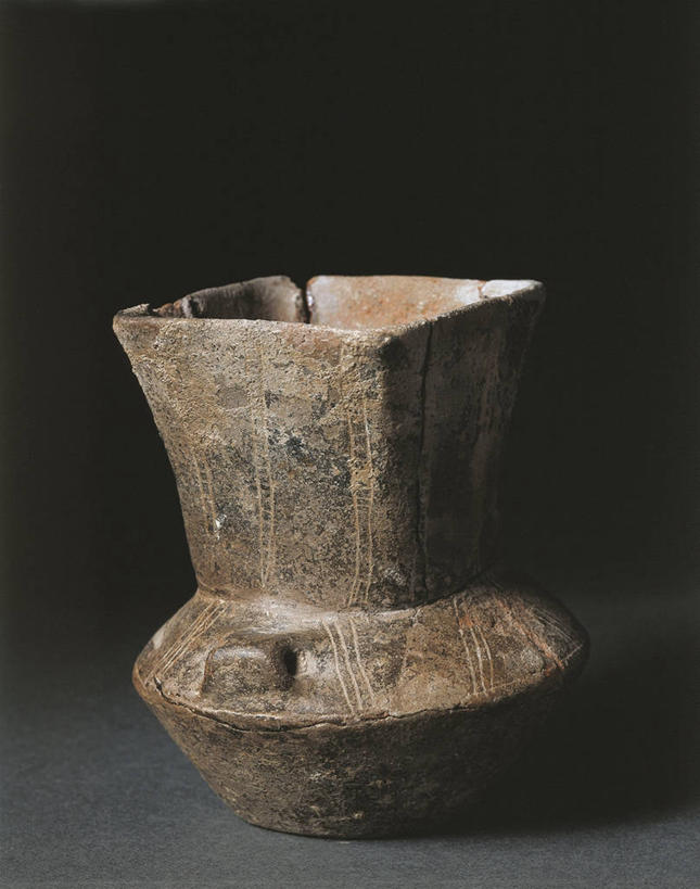 无人,竖图,花瓶,意大利,褐色,历史,一个,摄影,单个,古代文明,史前时代,彩图,影棚拍摄,石器时代