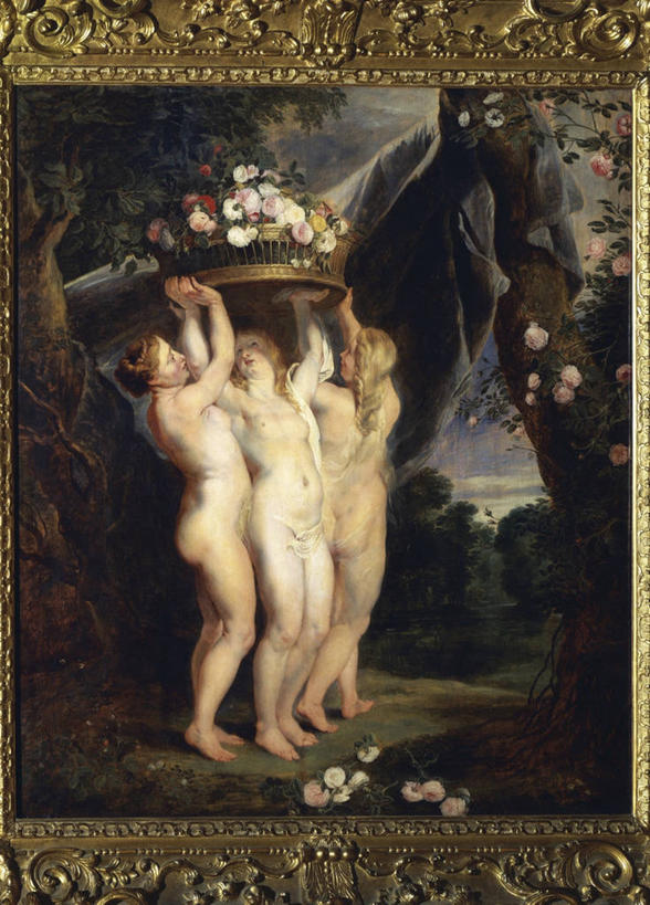 成年人,裸体,一个人,三个人,举,竖图,室外,白天,绘画,性感,相框,仅一个年轻女性,仅一个女性,仅一个人,艺术,古典,文化,工艺品,品味,托,人体,摄影,宁静,美术,高雅,运送,皇室,美学,美术工艺,年轻女性,女人,女性,年轻人,手臂,王冠,举起,举手,举着,向上举,向上伸,向上托,彩图,加冕式