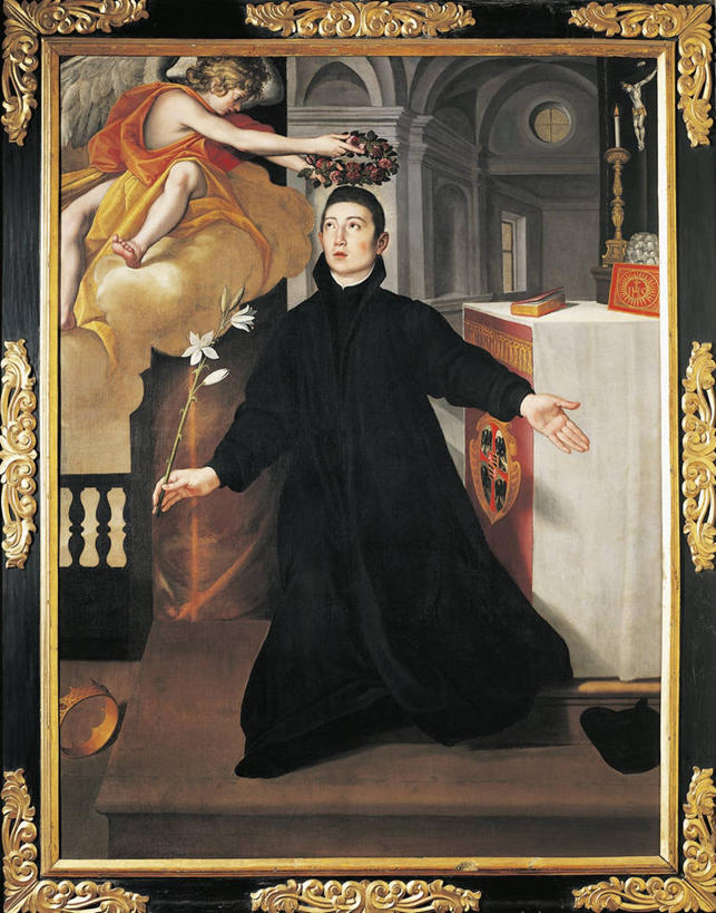 儿童,成年人,两个人,教堂,竖图,室内,绘画,相框,艺术,长袍,古典,拿着,文化,花,工艺品,品味,手势,向上看,摄影,宗教,小天使,张开双腿,美术,高雅,基督教,祭坛,手艺,美学,展开双腿,美术工艺,男孩,男人,神父,彩图,打手势,伸展双腿,加冕式