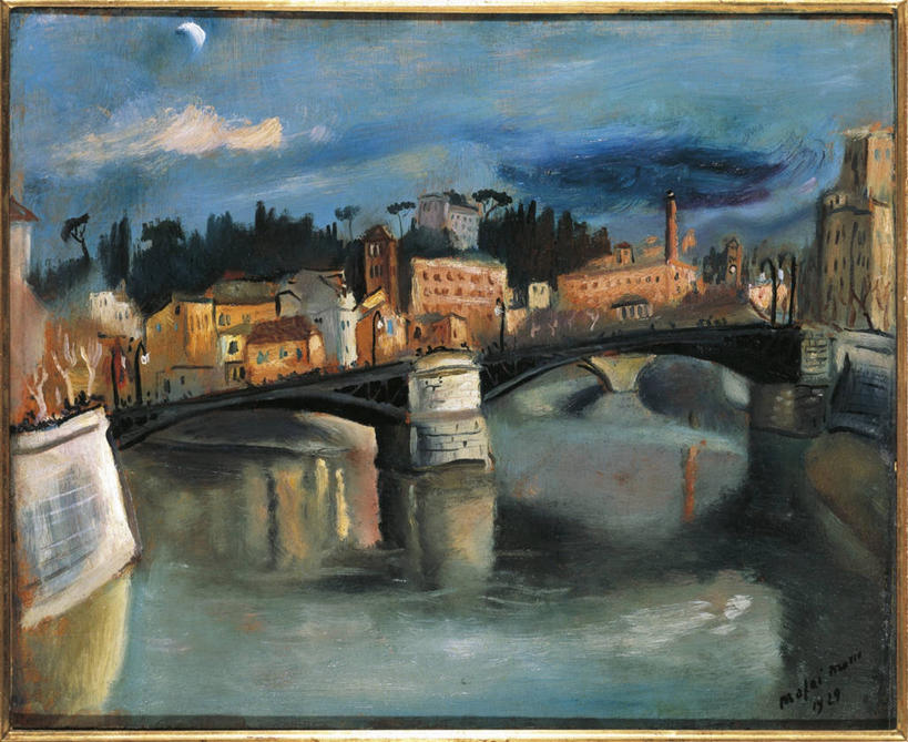 无人,横图,插画,室外,夜晚,绘画,数码,科技,河流,日落,城市,建筑,意大利,罗马,阴影,艺术,反射,网络,月亮,桥,首都,高光,几何,计算机图形,古典,联系,合成,图画,历史,文化,画,工艺品,品味,美术,电脑合成图,数码合成图,高雅,合成图,漫画,意大利文化,写实,具体,具象,美学,台伯河,美术工艺,彩图