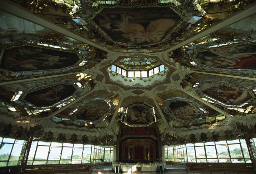 无人,横图,室内,白天,窗户,天花板,建筑,非洲,南非,灯笼,地标建筑,摄影,宗教,圆顶建筑,阿非利加洲,南非共和国,夸祖鲁.纳塔尔省,彩图