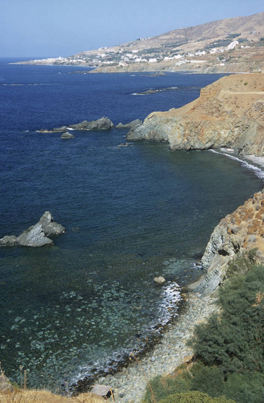 无人,竖图,俯视,室外,白天,度假,塞浦路斯,海岸线,水平线,风景,摄影,海滩,岩石,彩图,高角度拍摄