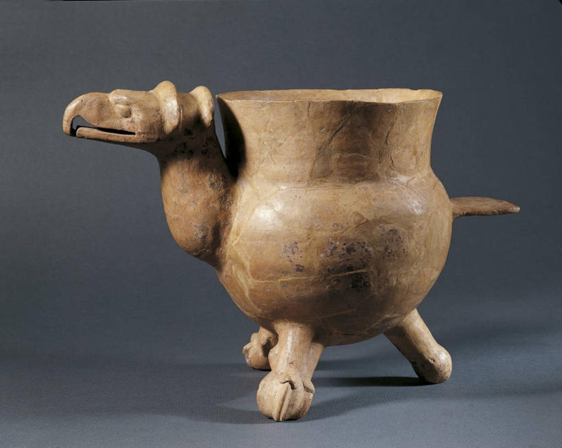 无人,横图,鹰,花瓶,陶瓷制品,历史,古代,一个,陶器,摄影,单个,三脚架,古代文明,墨西哥文化,美术工艺,彩图,影棚拍摄,传统文化,拉美文明,过去