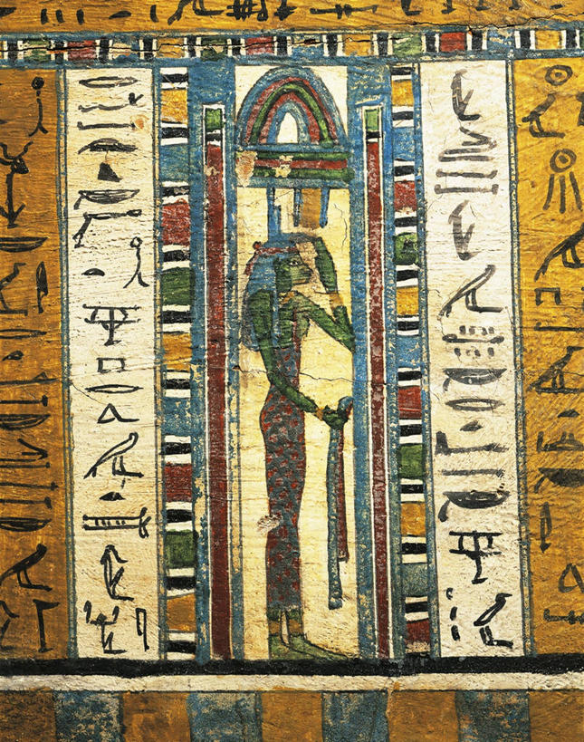 成年人,一个人,站,竖图,室内,侧面,仅一个女性,神话,木制,拿着,历史,文化,古代,摄影,宗教,涂料,象形文字,手艺,传说,古埃及文明,古代文明,美术工艺,母性之神,生育之神,埃及神话,伊希斯,彩图,传统服装,传统文化,过去