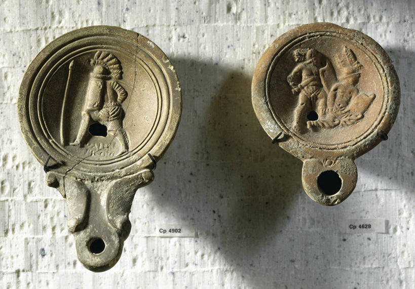 无人,横图,室内,特写,艺术,圆形,历史,两个,摄影,油灯,手艺,勇士,古代文明,古代史,美术工艺,彩图,浅浮雕