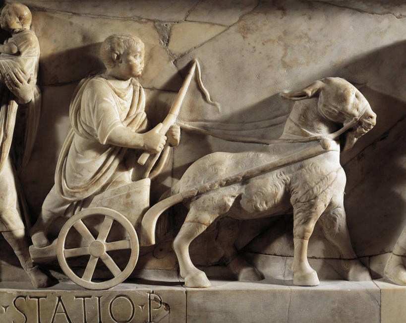 无人,横图,室内,马,雕塑,标志,符号,标识,古罗马,古代,童年,摄影,石棺,战车,性别符号,拉丁文,美术工艺,彩图,浅浮雕,男性符号