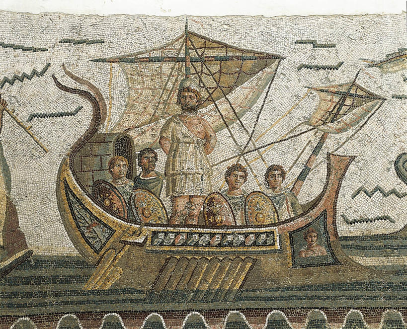 帆船,成年人,站,坐,横图,室外,白天,旅途,海洋,船,五个人,一排,花纹,整齐,长袍,图案,水平线,历史,古罗马,古代,排列,帆,运输,摄影,保护,桨,领导,队列,客船,古代文明,美术工艺,把握,彩图,传统服装,旅行,传统文化,过去,掌控,奥德赛