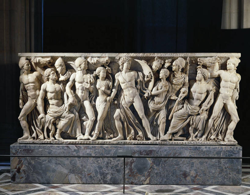 无人,横图,室内,标志,符号,大理石,标识,古代,摄影,石棺,希腊神话,性别符号,古代文明,美术工艺,阿基里斯,彩图,浅浮雕,男性符号,过去