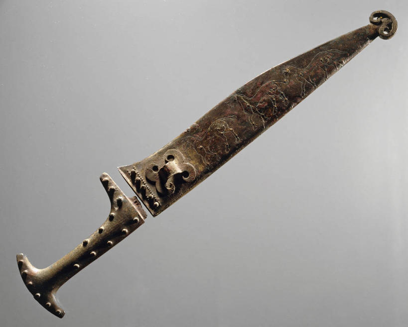 无人,横图,竖图,室内,特写,白天,意大利,一个,刀,摄影,单个,威尼托大区,古代文明,美术工艺,彩图,匕首,雕刻术