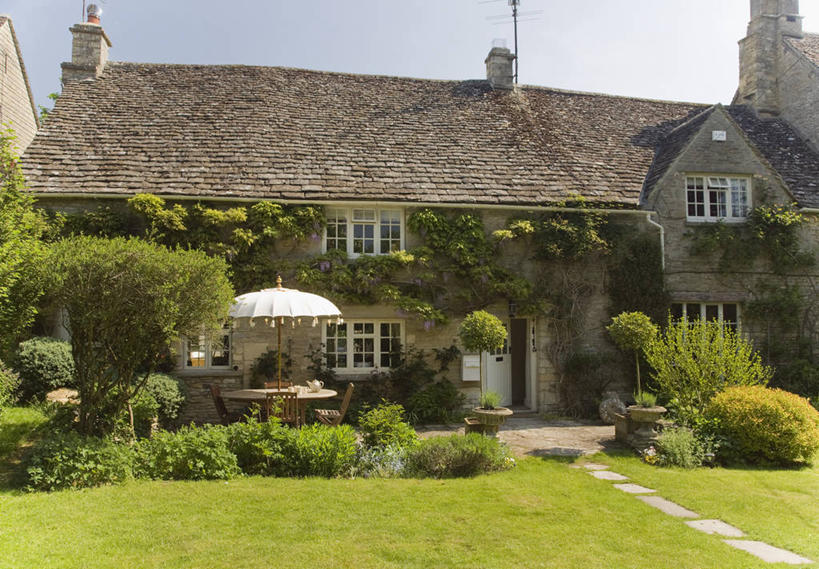 无人,横图,室外,白天,草坪,房屋,庭院,英格兰,夏天,摄影,房地产,彩图