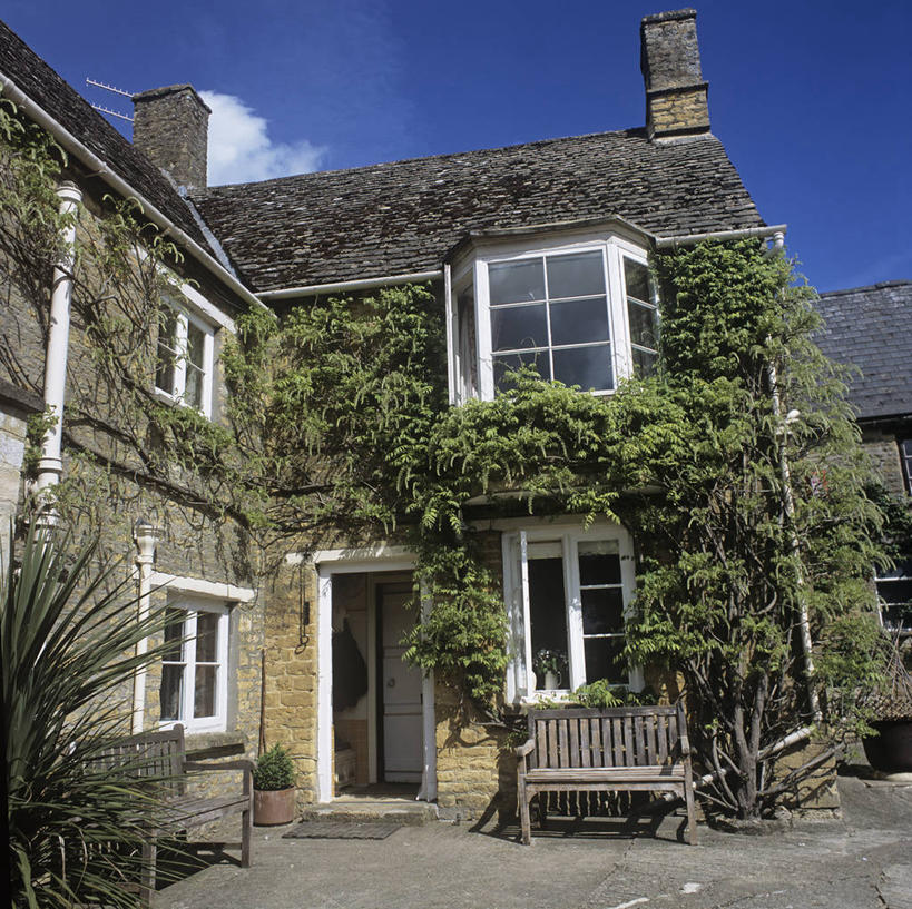 无人,攀登,横图,室外,白天,长椅,房屋,院子,英格兰,摄影,彩图