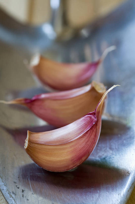 无人,竖图,室外,特写,白天,美景,静物,英国,种植,不锈钢,金属,景观,园艺,食品,设备,饮食,物品,三个,自然,景色,摄影,蒜瓣,泥刀,草本,自然风光,大蒜,彩图,对焦