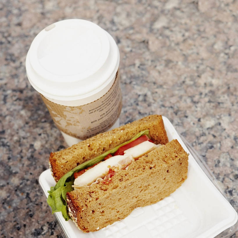 无人,方图,俯视,室外,特写,白天,静物,三明治,食品,饮品,图像,小吃,饮食,食物,饮料,概念,摄影,可口,主题,视角,健康食物,构图,适口,彩图,高角度拍摄,时空