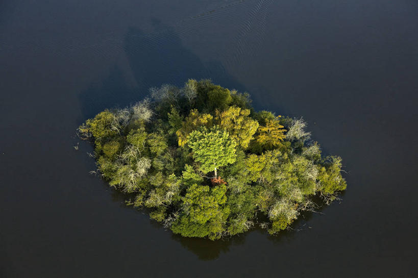 无人,横图,俯视,航拍,室外,白天,旅游,度假,岛屿,美景,森林,树林,植物,法国,欧洲,阴影,光线,影子,池塘,岛,景观,水池,娱乐,树,树木,绿色,倒影,阳光,自然,享受,休闲,景色,放松,生长,成长,倒映,西欧,鸟瞰,法兰西,自然风光,法兰西共和国,法兰西第五共和国,反照,卢瓦尔.谢尔省,中央大区,列岛,群岛,诸岛,彩图,高角度拍摄,萨尔布里