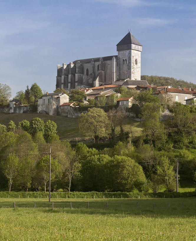 无人,教堂,竖图,室外,白天,正面,旅游,度假,草地,草坪,名胜古迹,植物,标志建筑,地标,建筑,法国,欧洲,阴影,节日,遗迹,光线,影子,云,云朵,云彩,古迹,文化,文物,娱乐,建设,古建筑,草,树,树木,蓝色,绿色,白云,蓝天,天空,阳光,自然,天,祈祷,享受,休闲,健康,旅游胜地,放松,许愿,宗教,信仰,生长,晴朗,成长,纪念,祈求,西欧,法兰西,信念,古文明,法兰西共和国,法兰西第五共和国,南部.比利牛斯,南部.比利牛斯大区,上加龙,上加龙省,平安,晴空,彩图,大教堂,礼拜堂,圣贝尔特朗德科曼热,圣戈当区