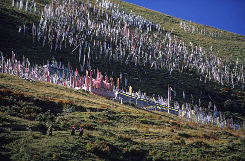 无人,家,横图,室外,白天,仰视,旅游,度假,草地,草坪,美景,山,山脉,植物,旗帜,中国,亚洲,许多,阴影,光线,影子,房屋,屋子,景观,山峰,山峦,很多,娱乐,旗子,楼房,住宅,草,排列,蓝色,绿色,蓝天,天空,阳光,自然,群山,天,享受,休闲,景色,放松,四川省,晴朗,自然风光,东亚,四川,康定,甘孜藏族自治州,康定县,万里无云,中华人民共和国,西南地区,川,甘孜,甘孜州,旌旗,旗号,摆列,晴空,晴空万里,彩图,低角度拍摄,房子,塔公镇,布列,分列