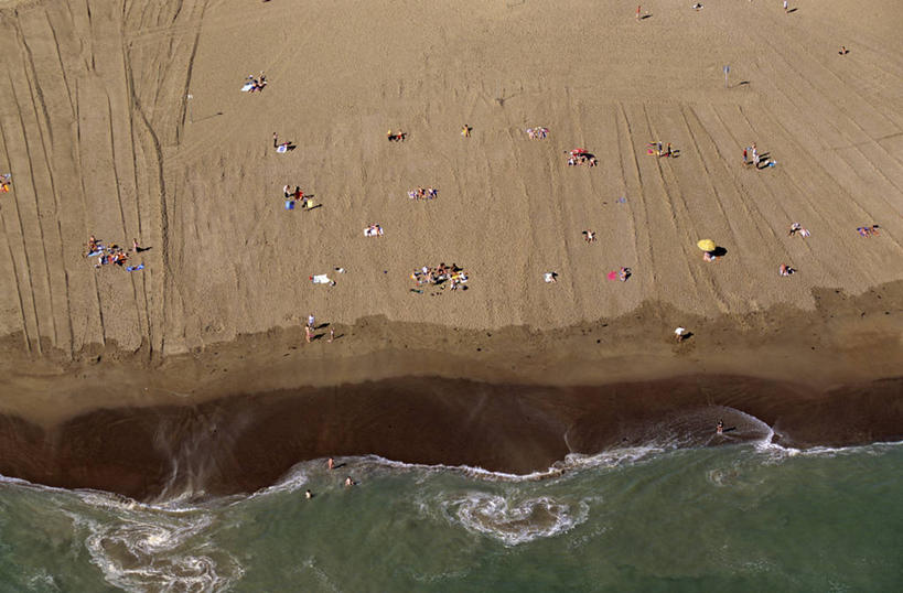 无人,横图,俯视,航拍,室外,白天,旅游,度假,海浪,海洋,美景,沙滩,法国,欧洲,阴影,光线,沙子,影子,海岸,景观,浪花,沙地,娱乐,阳光,自然,海水,享受,休闲,景色,放松,西欧,鸟瞰,法兰西,自然风光,海景,法兰西共和国,卢瓦尔河地区,法兰西第五共和国,卢瓦尔,卢瓦尔大区,卢瓦尔河大区,大海,风浪,海,海水的波动,海滩,近岸浪,涌浪,彩图,高角度拍摄,大西洋岸卢瓦尔省,大西洋卢瓦尔省