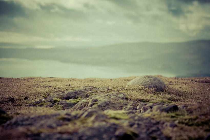 无人,横图,室外,白天,雾,多云,英国,地形,泥土,苏格兰,风景,摄影,宁静,洛蒙德湖,彩图