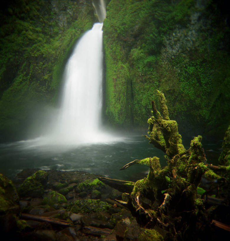 无人,方图,室外,白天,河流,美景,瀑布,美国,喷,飞溅,溅,景观,苔藓,风景,自然,景色,摄影,自然风光,纯净,俄勒冈州,哥伦比亚河谷,岩石,彩图