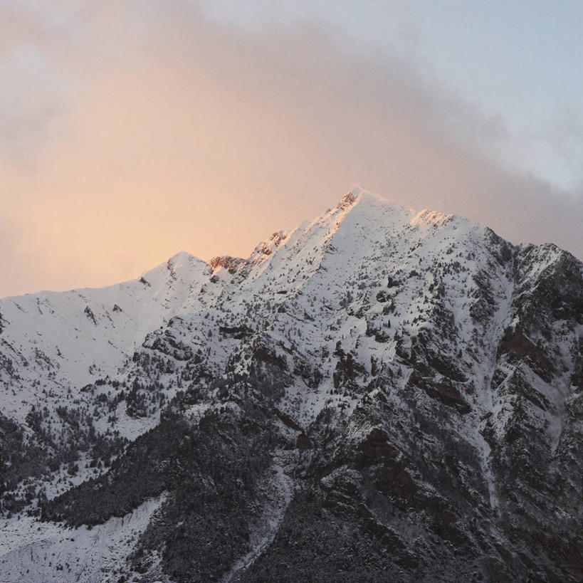 无人,方图,室外,日落,雪,雪山,西班牙,云,风景,自然,摄影,加泰隆尼亚,彩图