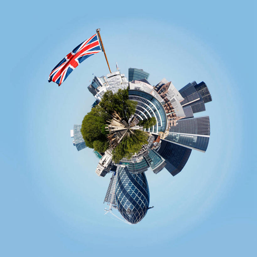 无人,方图,全景,俯视,室外,白天,商务,天际线,摩天大楼,英国,蓝色背景,首都,伦敦城,树,摄影,企业,公司,英国文化,彩图,高角度拍摄