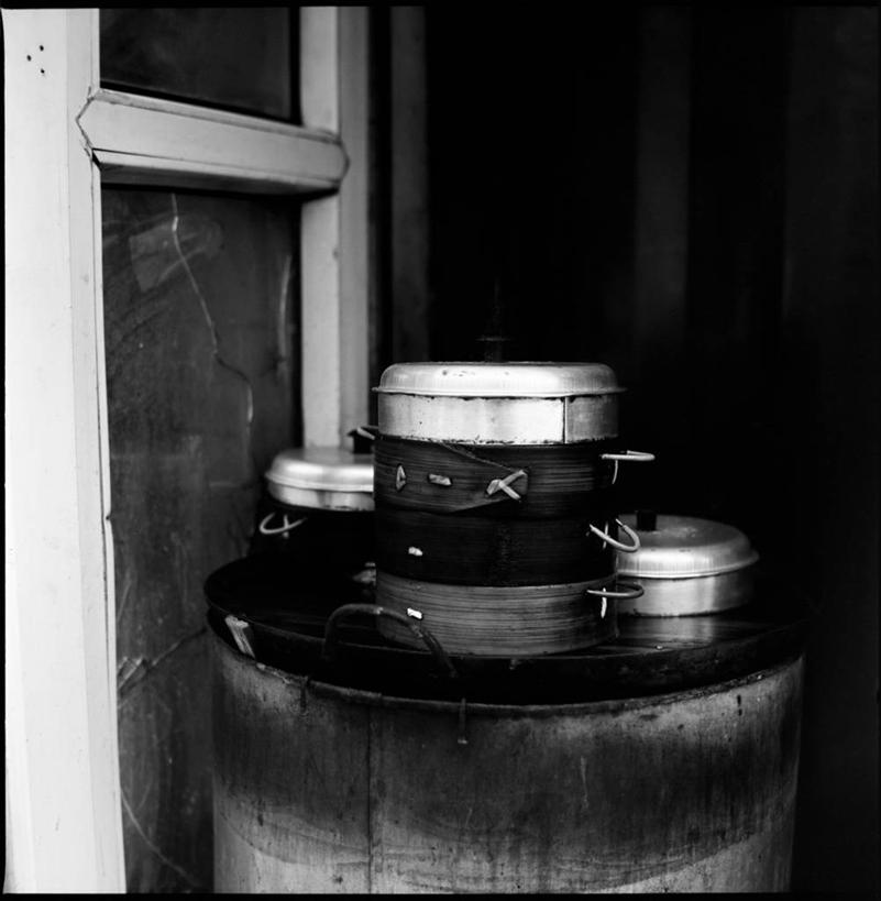 无人,竖图,黑白,室内,白天,早餐,北京,准备,首都,饮食,摄影,中国文化,蒸锅