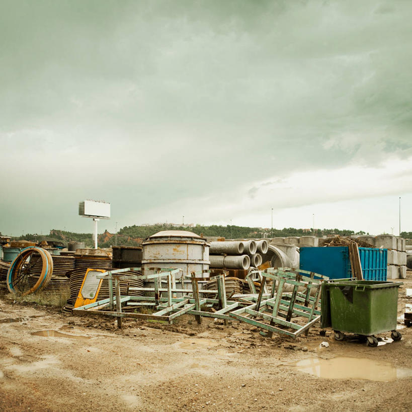 无人,方图,室外,白天,西班牙,巴塞罗那,金属,垃圾,工业区,工业,摄影,堆,下降,彩图,废旧汽车场