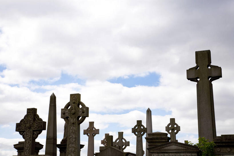 无人,横图,室外,白天,英国,云,苏格兰,摄影,宁静,死亡,格拉斯哥,彩图,凯尔特十字架