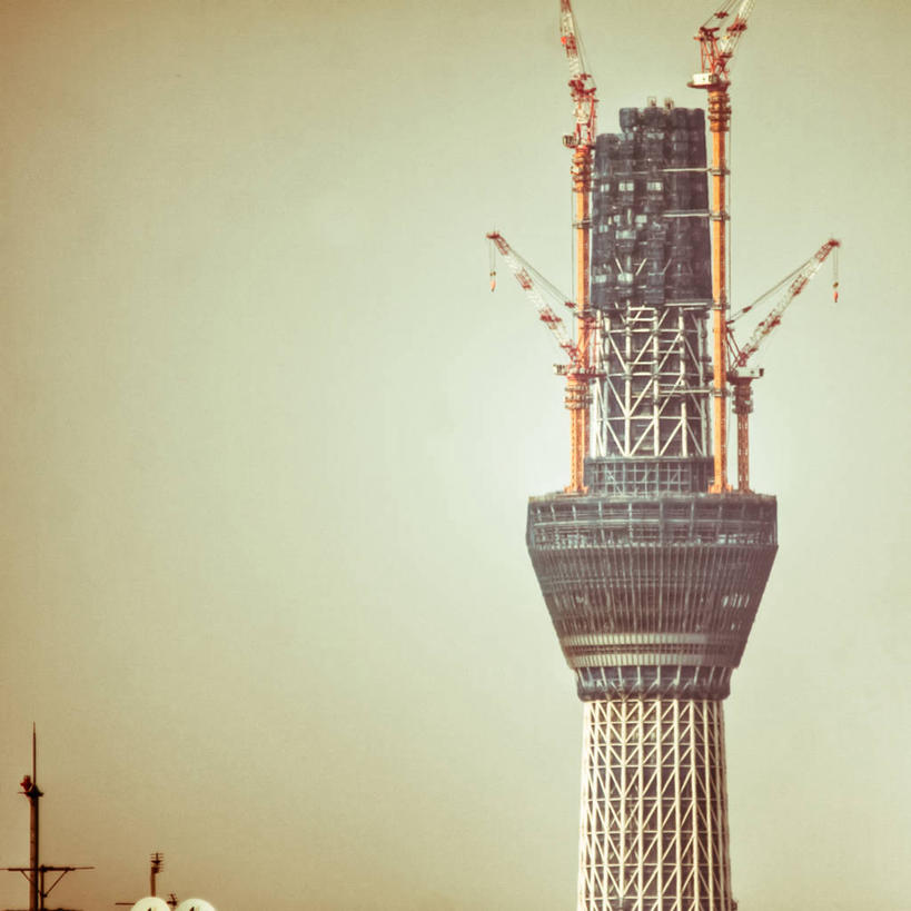 无人,方图,留白,建筑业,东京,日本,首都,天空,摄影,比例,无线电通信塔,彩图