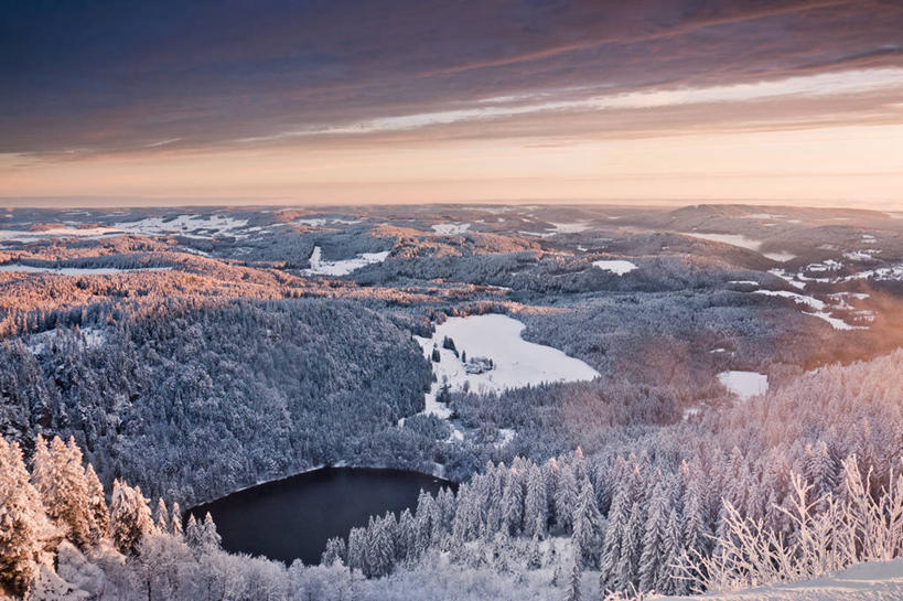 无人,横图,室外,山,雪,德国,欧洲,地形,冬天,风景,天空,自然,黄昏,寒冷,摄影,宁静,西欧,德意志联邦共和国,巴登.符腾堡,巴登.符腾堡州,巴符州,黑森林,彩图