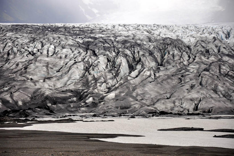 无人,横图,室外,白天,悬崖,风景,天空,自然,寒冷,摄影,宁静,国家公园,冰河,瓦特纳冰原,彩图