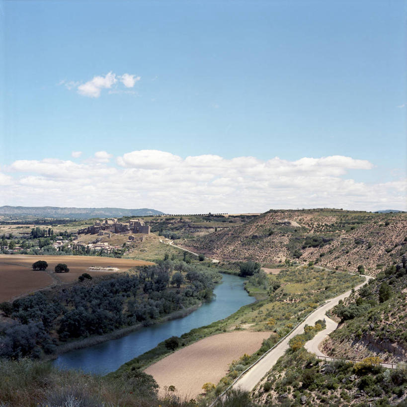 无人,方图,俯视,室外,白天,植物,西班牙,地形,云,天空,自然,摄影,宁静,塔霍河,死水,彩图,高角度拍摄,瓜达拉哈拉省