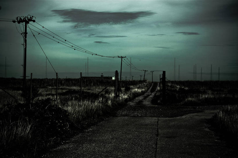 无人,横图,室外,夜晚,技术,英国,云,联系,杆,自然,摄影,能源,电,宁静,彩图,电力线