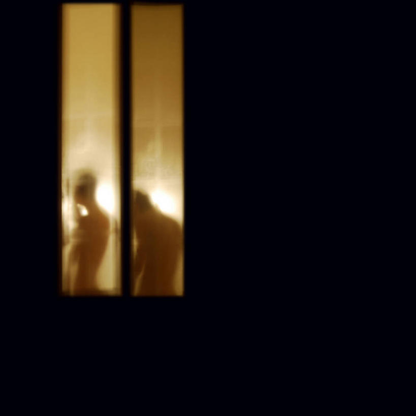 两个人,站,方图,室外,夜晚,意大利,淋浴,朦胧,模糊,首都,裸露,浴盆,摄影,卫生,裸,半身,彩图,例行公事