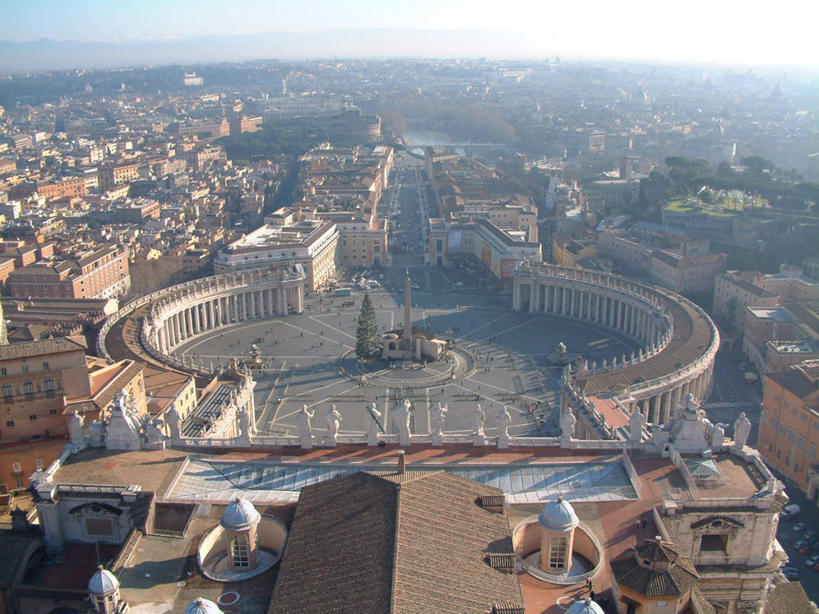 无人,横图,俯视,室外,白天,度假,河流,美景,城市风光,城市,建筑,意大利,景观,首都,娱乐,享受,休闲,景色,放松,摄影,意大利文化,梵蒂冈城,圣彼得广场,台伯河,彩图,高角度拍摄