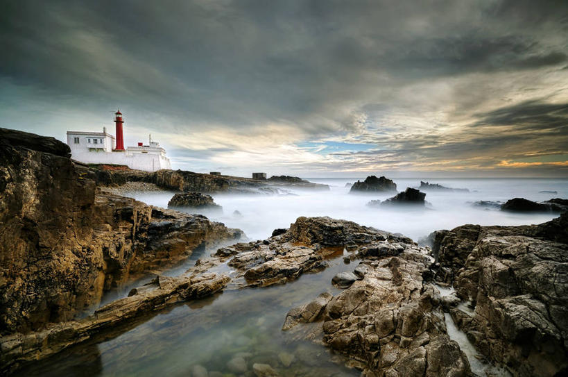 无人,横图,室外,白天,海洋,美景,道路,葡萄牙,信息,海岸线,景观,云,灯塔,交通,首都,方向,里斯本,风景,自然,景色,摄影,引导,指导,指引,宁静,国家公园,自然风光,航标,卡斯卡伊斯市,岩石,彩图,导航