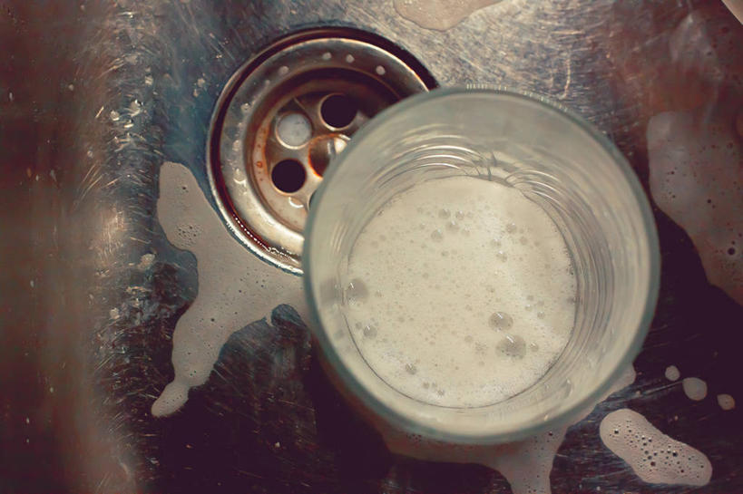 无人,横图,俯视,室内,特写,西班牙,肥皂泡,水槽,摄影,排水沟,卫生,科尔多巴,安达路西亚,科尔多瓦,洗涤,彩图,高角度拍摄,例行公事