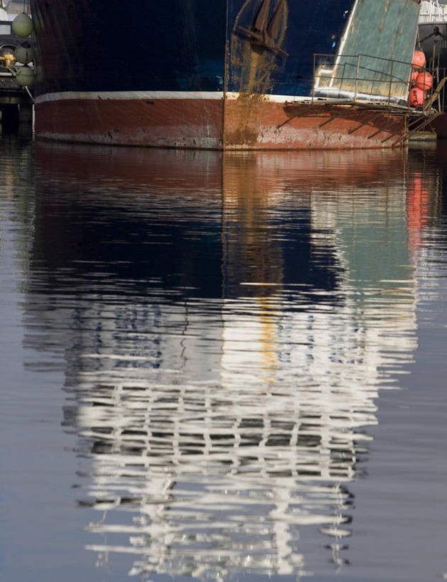 无人,竖图,室外,白天,渔业,水,车站,美国,反射,渔船,运输,摄影,华盛顿州,西雅图,彩图