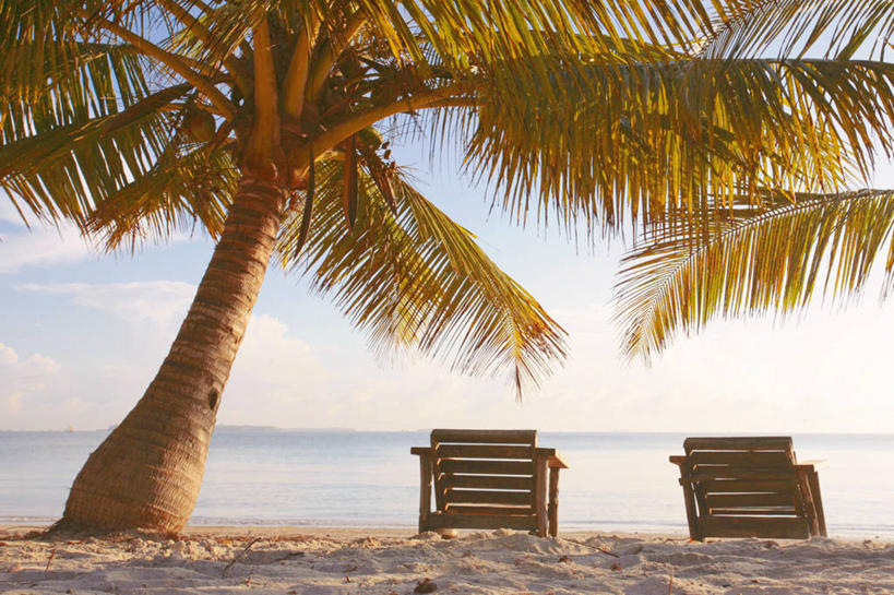 无人,横图,室外,白天,度假,美景,棕榈树,坦桑尼亚,沙子,长椅,景观,水平线,云,树,天空,自然,景色,摄影,宁静,自然风光,海滩,彩图,达累斯萨拉姆