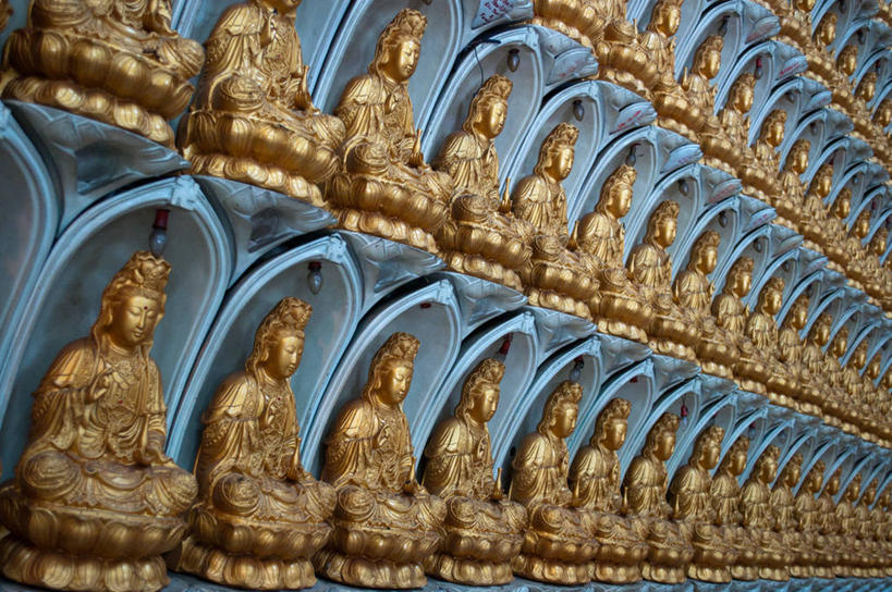 无人,横图,室内,背景,重复,马来西亚,一排,许多,整齐,标志,雕像,符号,拱门,很多,历史,标识,佛,排列,金色,摄影,宗教,东南亚,佛教,队列,性别符号,极乐寺,彩图,全画面,全框架,全帧,全画幅,男性符号,传统文化,槟榔屿州