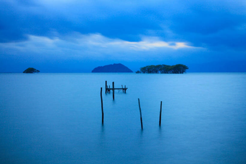 无人,横图,室外,海洋,湖,美景,日本,景观,云,黎明,蓝色,风景,天空,自然,木桩,景色,摄影,宁静,自然风光,剪影,滋贺县,琵琶湖,海滩,彩图